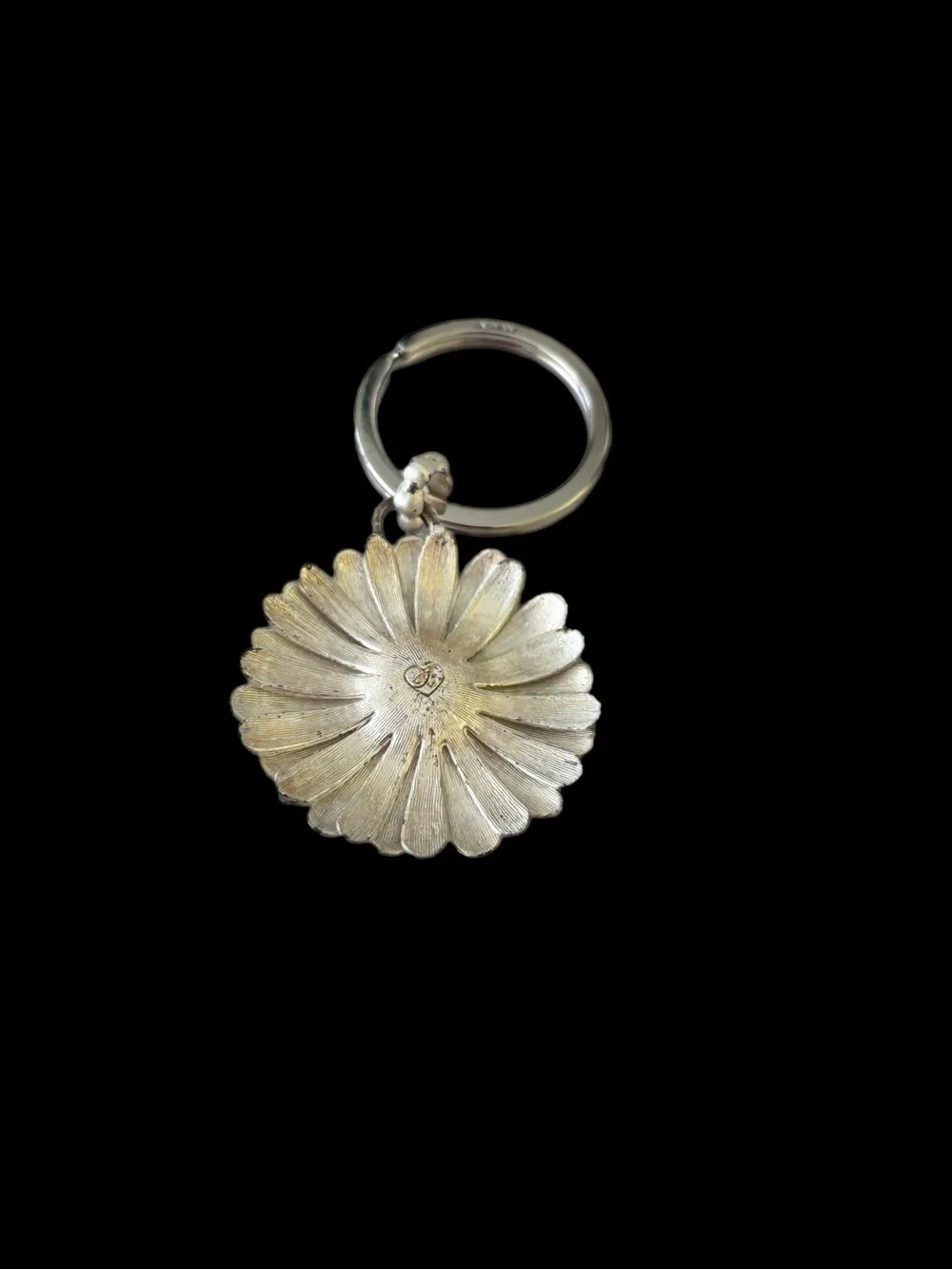 Brighton Silver and Gold Daisy Dee Key Ring or Purse Fob.